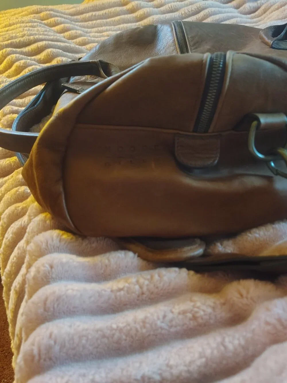 Moore and Giles men's duffel bag